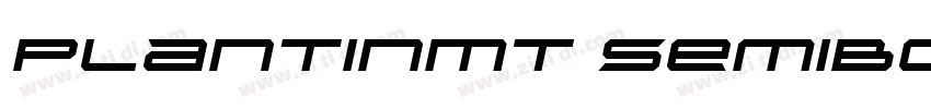 PlantinMT SemiBold字体转换